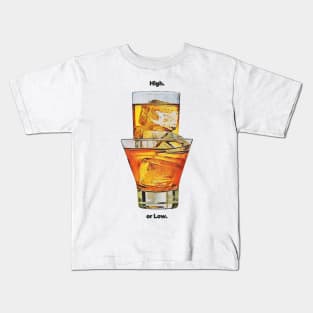 Highball or Lowball Kids T-Shirt